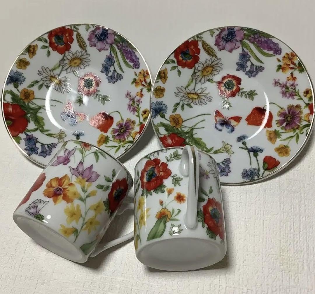 Amazon.co.jp: ZARA HOME デミタスカップ＆ソーサー(2客) : ホーム